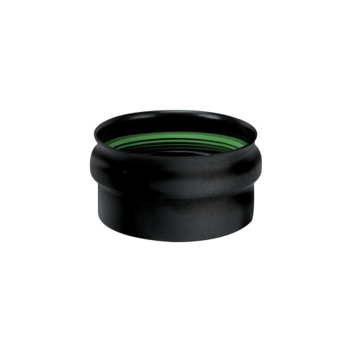 Dymovod - včko pre T kus dymovodu pre peletové kachle priemer 80 mm smalt čierny matn