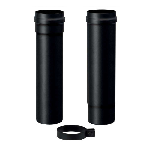 Dymovod rúrka pre peletové kachle pr. 80 teleskopická 500-940 mm