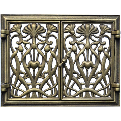 Dvierka ventilačné - 3553- mosadz