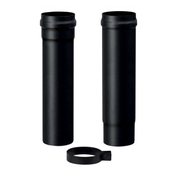 Rúrka dymovodu peletové kachle pr. 100 teleskopická 508-940 mm