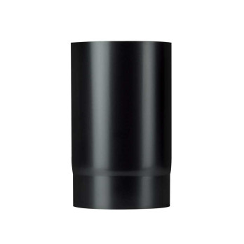 Rúra 120mm/25cm/1,2mm smaltovaná čierna