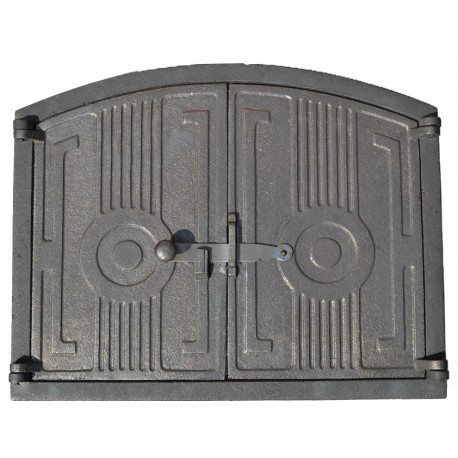 Dvierka chlebové,pecové - OBLÚK - dvojkrídlové