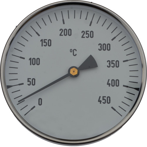 Teplomer TU-100-0-450°C-stonka 400mm+jímka