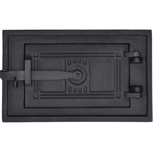 Liatinové dvierka kuchynské -KLASIK T - delené MALÁ čierna