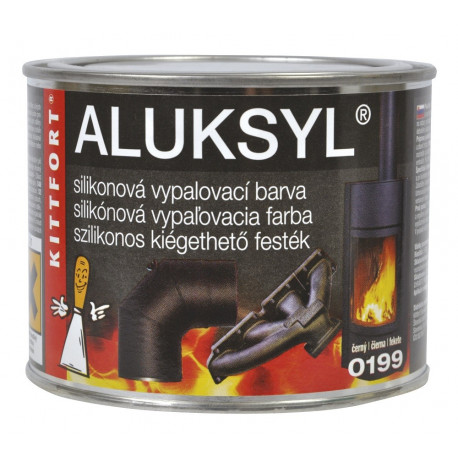 Napaľovacia silikónová farba 250 ml - STRIEBORNÁ