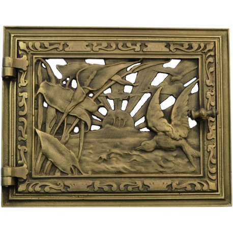 Dvierka ventilačné - 3530 - mosadz