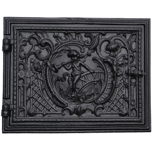 Dvierka ozdobné č. 39 - čierna