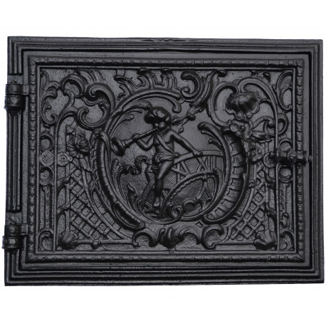 Dvierka ozdobné č. 39 - čierna