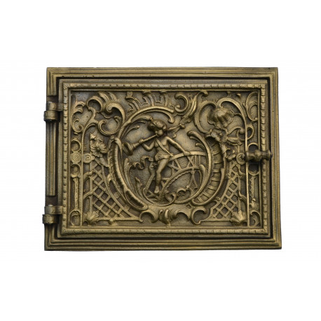 Dvierka ozdobné č. 39 - mosadz