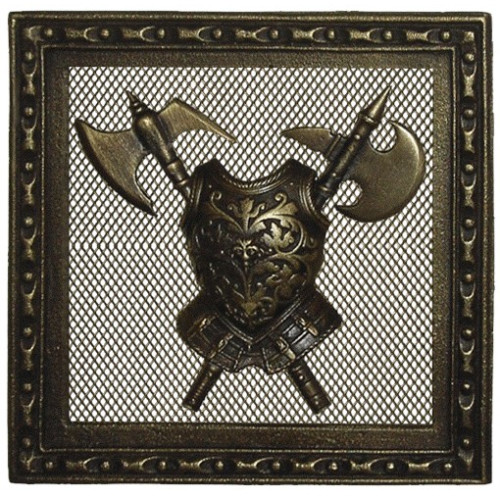 Mriežka ventilačná - sito-KO-2 - P-- mosadz