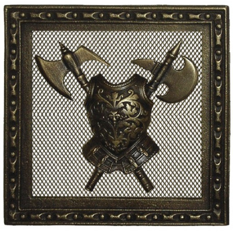 Mriežka ventilačná - sito-KO-2 - P-- mosadz