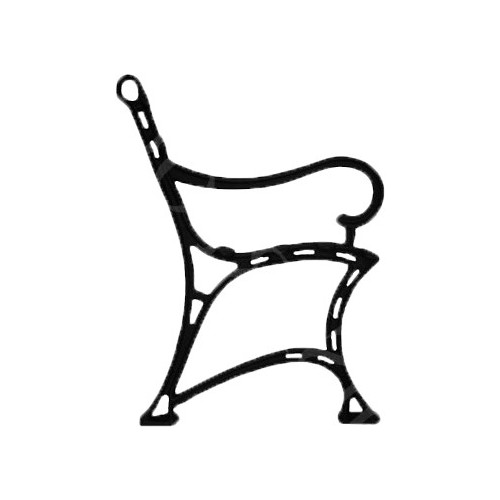 Liatinová lavička - LUKRÉCIA - nr.23 - cena za 2 ks-pár