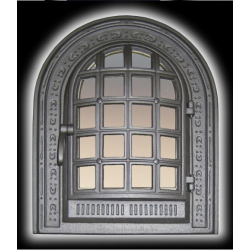 Liatinové dvierka hermetické MABEL-čierna