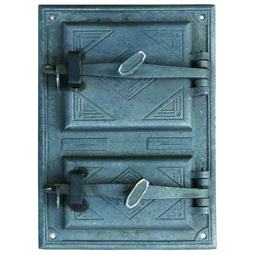 Liatinový kachľový štít - DUET