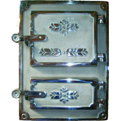 Liatinový kachľový štít - LT-nikel