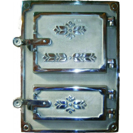 Liatinový kachľový štít - LT-nikel