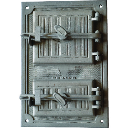 Liatinový kachľový štít hermetický - SIMON