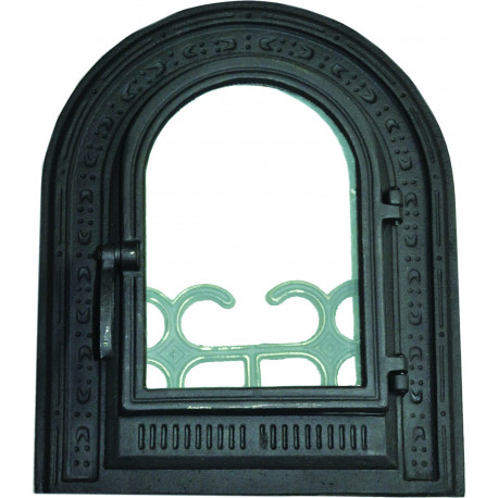 Liatinové dvierka hermetické JULIA -čierna