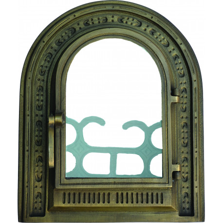 Liatinové dvierka hermetické JULIA - mosadz