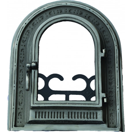 Liatinové dvierka hermetické JULIA -nikel