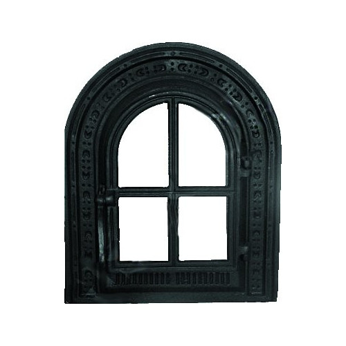 Liatinové dvierka hermetické JANA - čierna