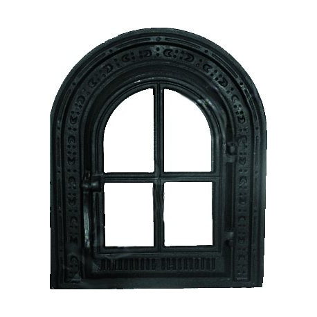 Liatinové dvierka hermetické JANA - čierna