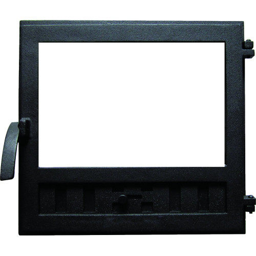 Liatinové dvierka hermetické MYRTIL - čierna