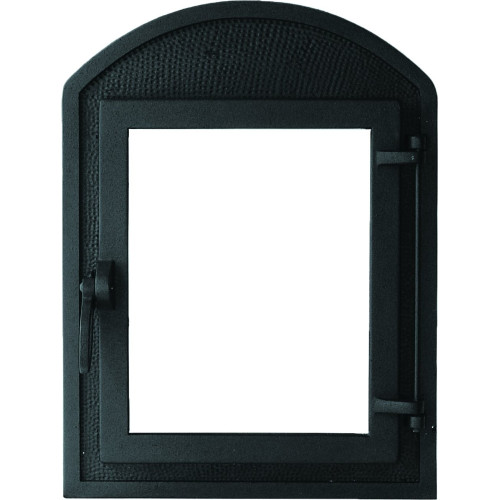 Liatinové dvierka hermetické MELITA - čierna