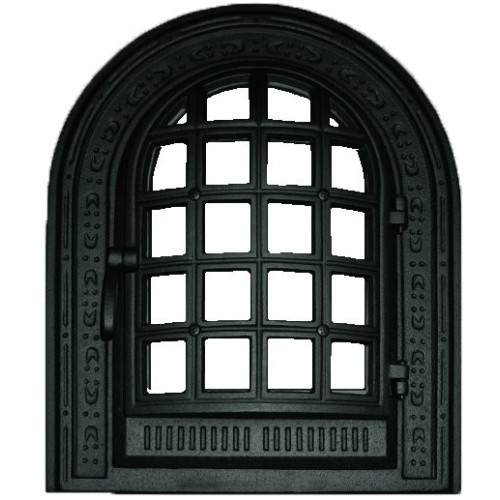 Liatinové dvierka hermetické MABEL-čierna