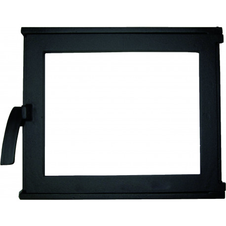 Liatinové dvierka hermetické MILADA - čierna