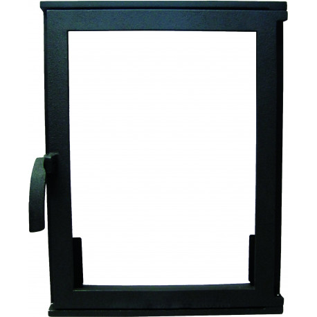 Liatinové dvierka hermetické MILENA - čierna