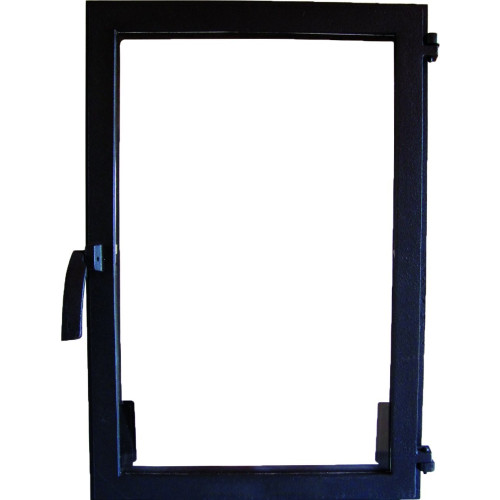 Liatinové dvierka hermetické MIRABELA - čierna