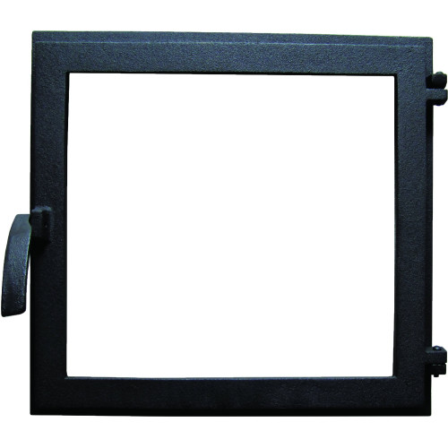 Liatinové dvierka hermetické MYRON - čierna