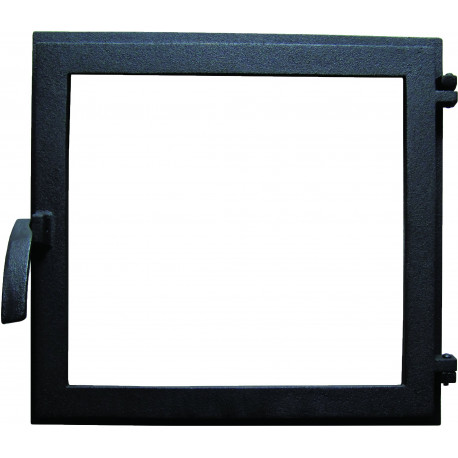 Liatinové dvierka hermetické MYRON - čierna