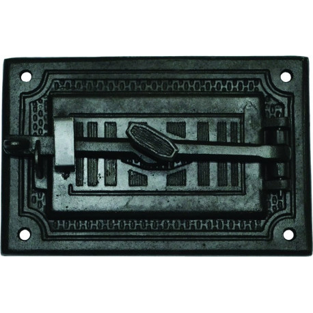 Liatinové dvierka LUX - dolné-čierna