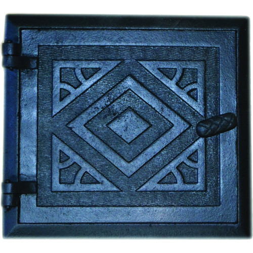 Liatinové dvierka - KOSO-čierna