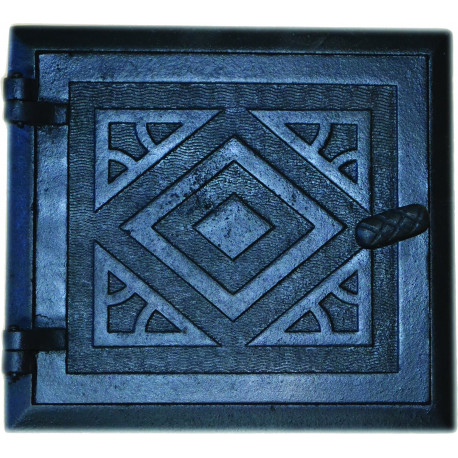 Liatinové dvierka - KOSO-čierna