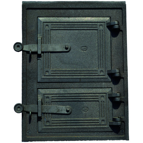 Liatinové dvierka kuchynské - HLADKÉ 2 - KO-čierna