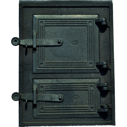 Liatinové dvierka kuchynské - HLADKÉ 3-KO-čierne