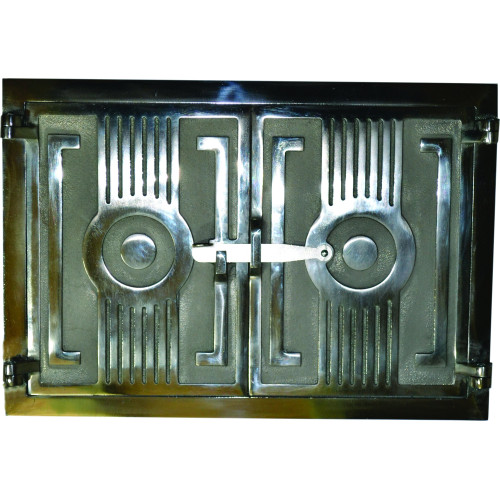 Dvierka chlebové,pecové - VEĽKÉ - NIKEL