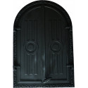 Dvierka pecové,udiarenské - KLASIK-ÚZKY-čierny