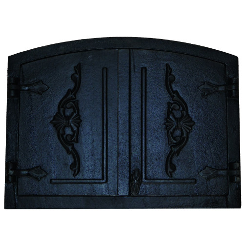 Dvierka pecové, udiarenské - ANTIK-malý-čierny