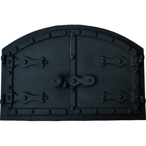 Dvierka udiarenské,pecové - BERNARD-čierny