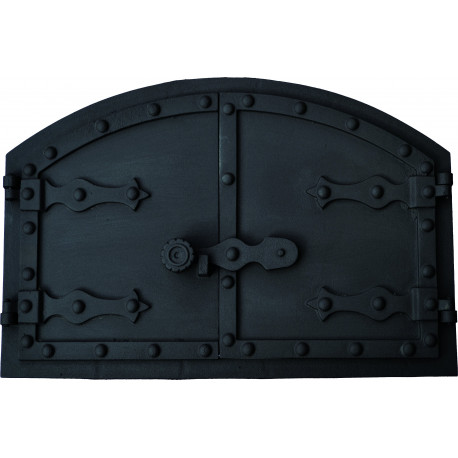 Dvierka udiarenské,pecové - BERNARD-čierny