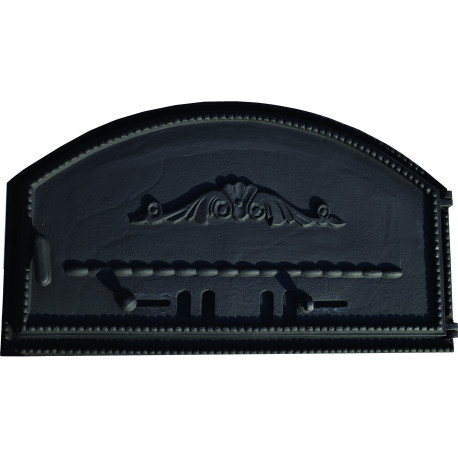 Pizza dvierka - ROMA - veľké - PRAVÁ - plná - čierna