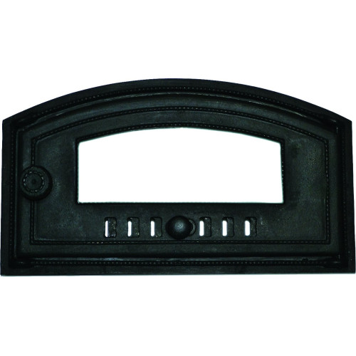 Pizza dvierka - SICILIA - pravá, presklená - čierna