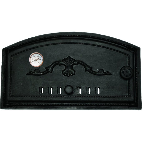 Pizza dvierka malé - CALABRIA - ĽAVÁ, plná - čierna + teplomer