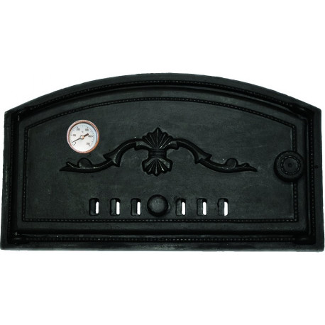 Pizza dvierka malé - CALABRIA - ĽAVÁ, plná - čierna + teplomer