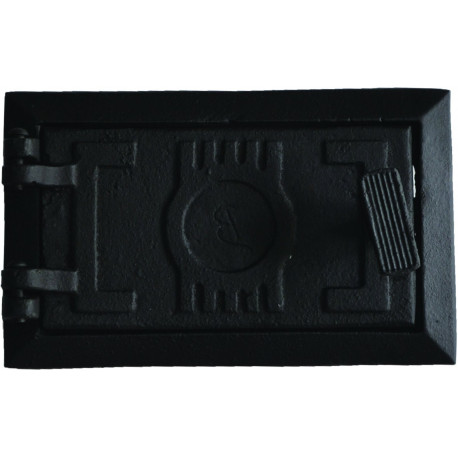 Dvierka popolníkové, revízne - 6x3 - MALÁ-čierna