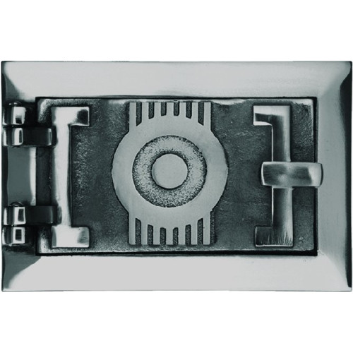 Dvierka popolníkové malé - 6x3 - nikel